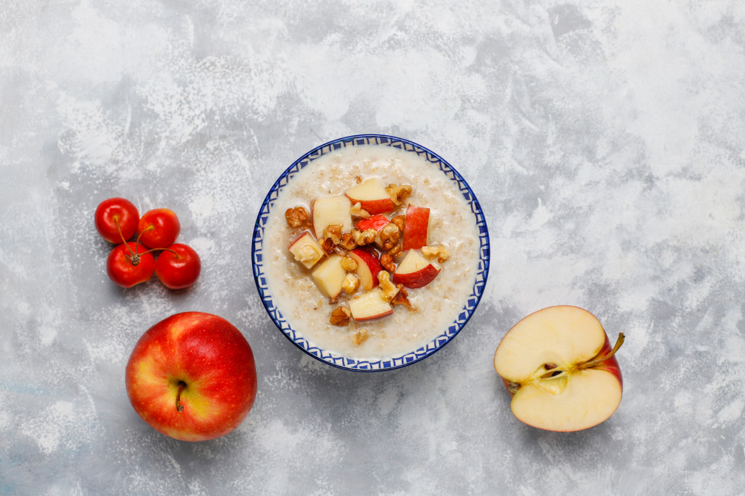 Apples and porridge 