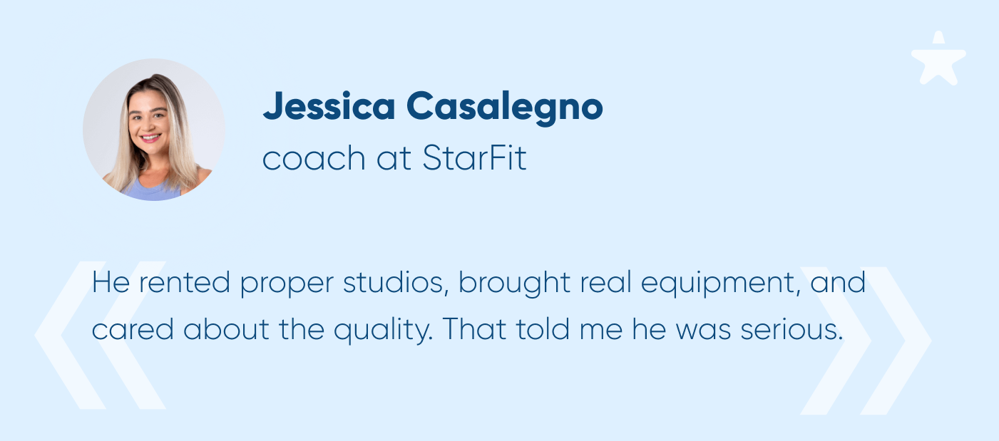 StarFit trainer Jessica Casalegno