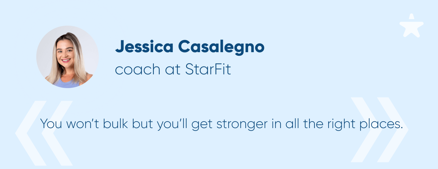 StarFit trainer Jessica Casalegno