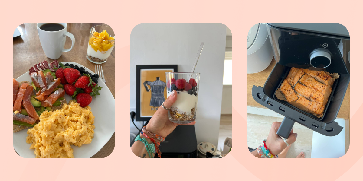 Katerina's food during changing