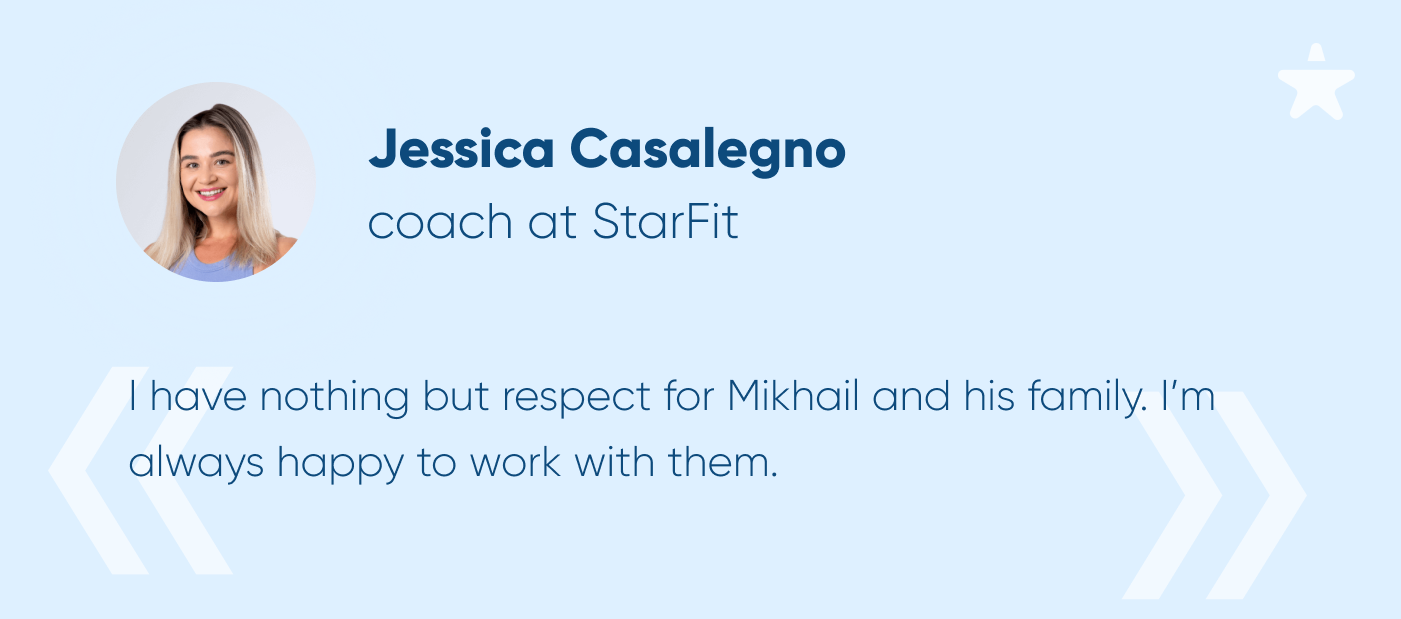 StarFit trainer Jessica Casalegno