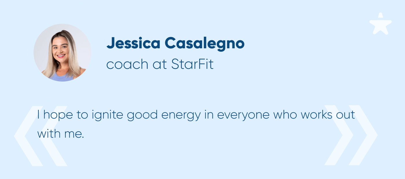 StarFit trainer Jessica Casalegno